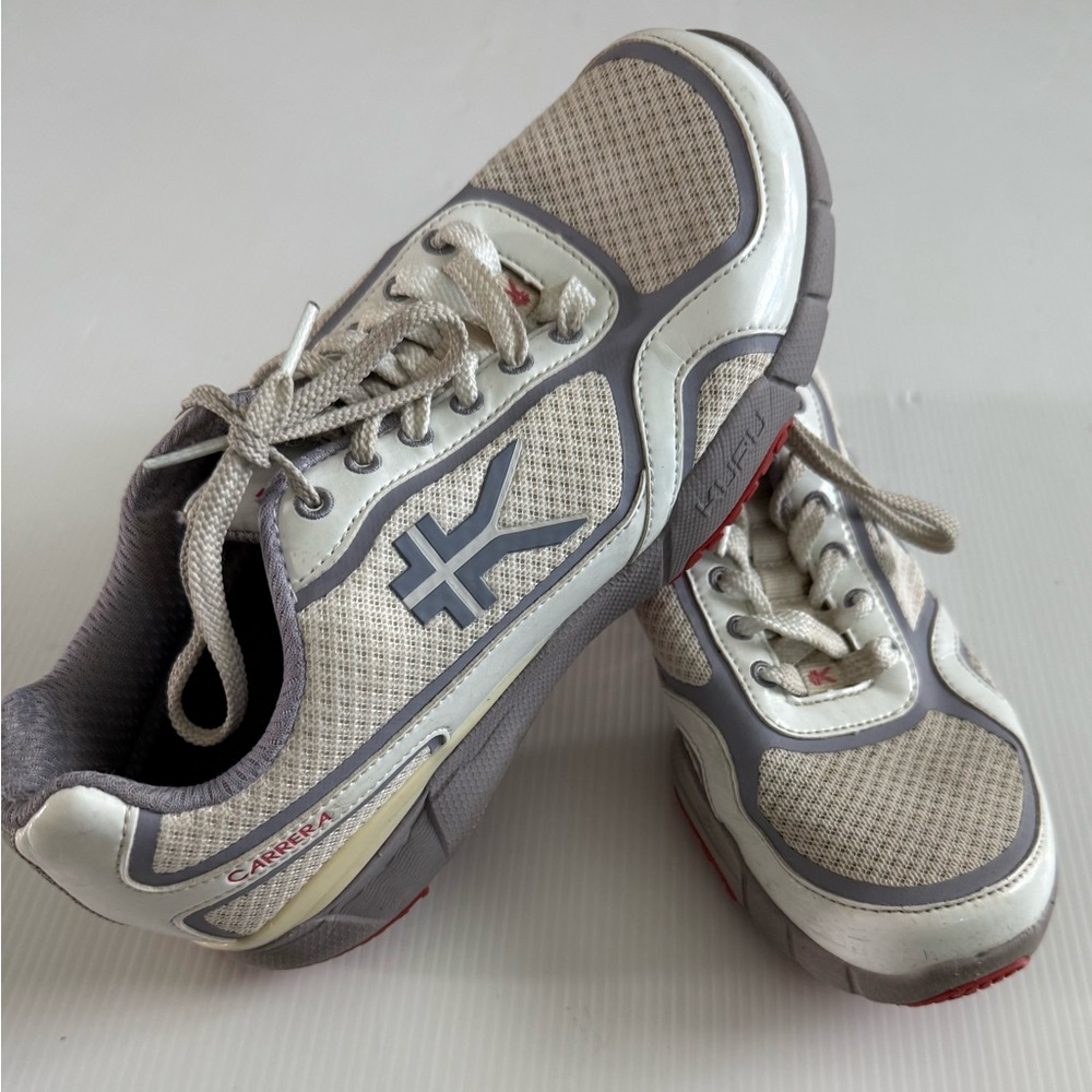 Kuru‎ Women’s Size 8.5 Carrera Running Walking Shoes White Red  202203
